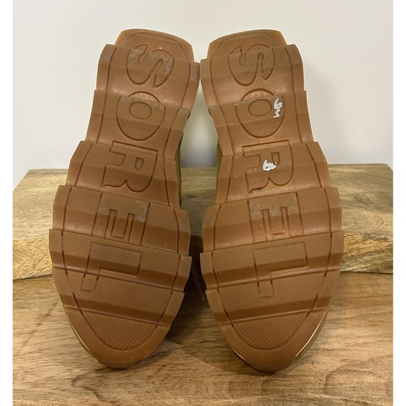 Sorel Kinetic Caribou Sneaker Waterproof Shoes Womens Size 8 Lace Up Boots - Picture 9 of 12